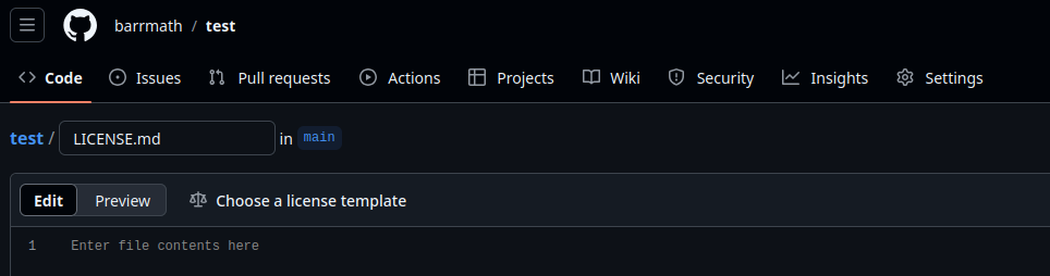git licence redaction
