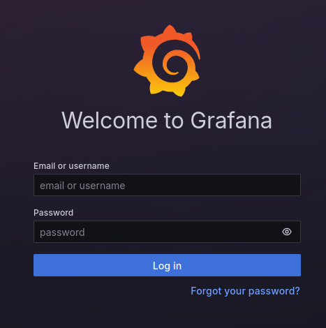 grafana login
